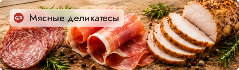 Мясные деликатесы